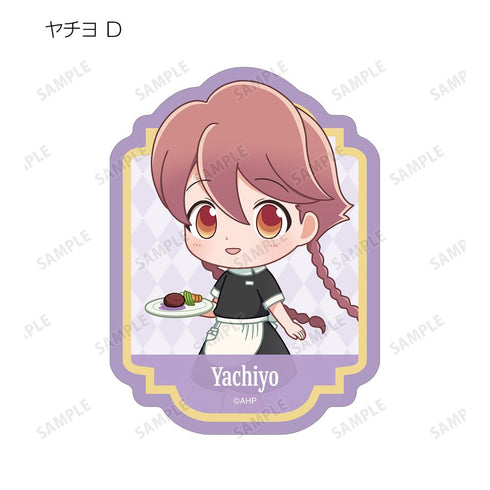 『アポカリプスホテル』トレーディング ちびキャラ ホテルモントレ制服&モーニングスタッフver. ダイカットステッカー(単位/BOX)